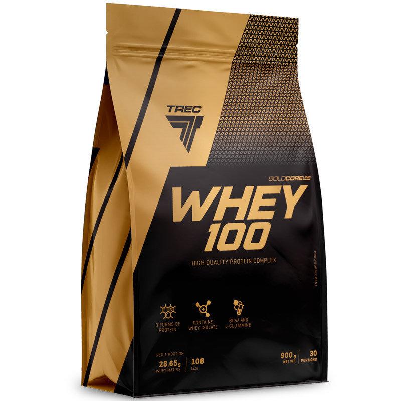 Białko Trec Nuthrition Gold Core Whey 100 900 g Peanut Butter (5902114014513)