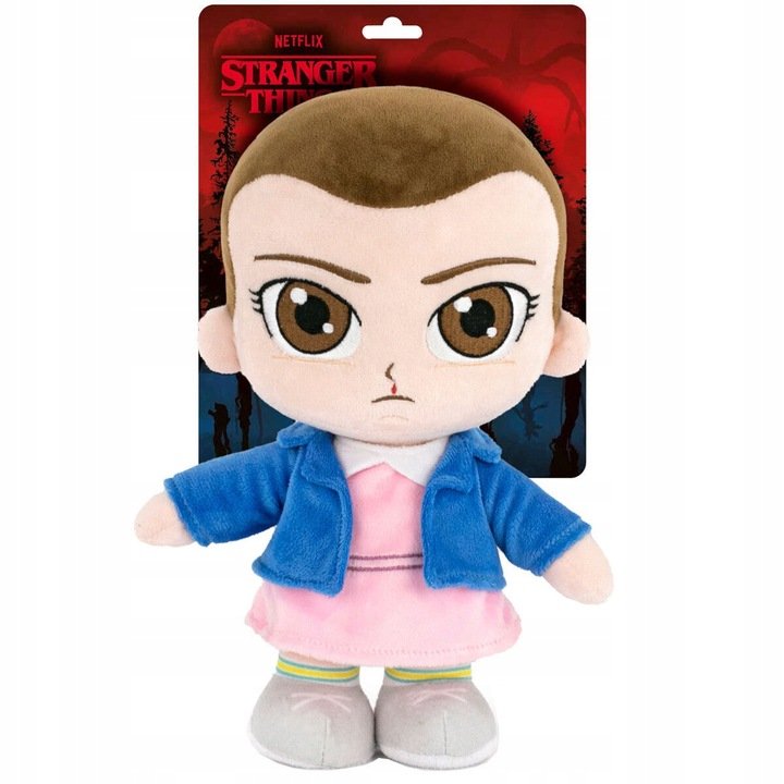 Stranger Things, Maskotka pluszowa Jedenastka, 28 cm, Famosa