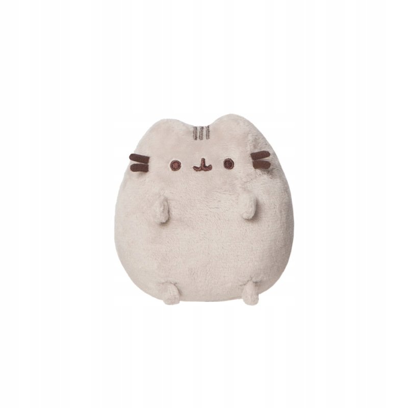 KOT PUSHEEN szara maskotka 10x10cm KLASYCZNY