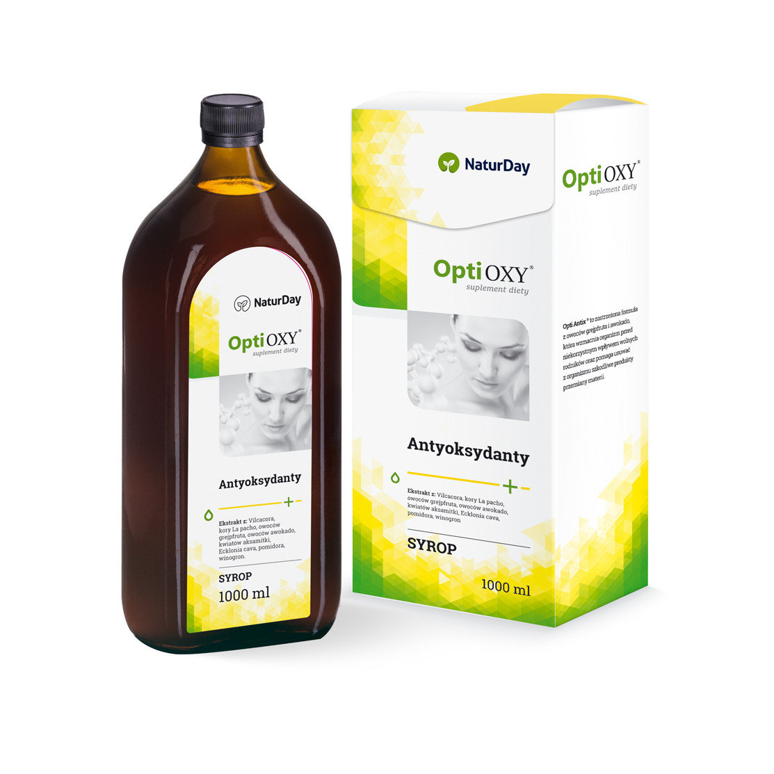 NaturDay OptiOxy Syrop 1000ml / NaturDay