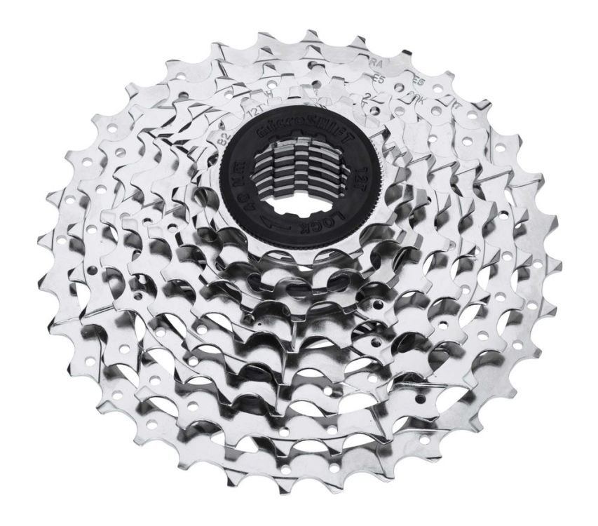 microSHIFT microSHIFT Mezzo Cassette 8-speed 11-32T Nickel, srebrny 11-32T 2022 Kasety MS-CAS-0041|1|unis