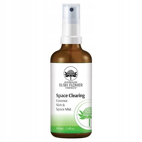 Australian Bush Flower Essences Space Clearing Essence Skin & Space - Stwórz przyjazną przestrzeń ekologiczna mgiełka 50 ml