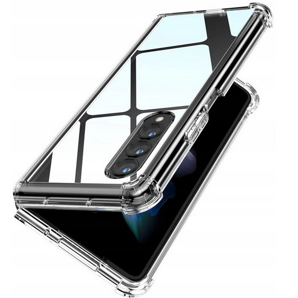D-Pro Crystal Hybrid etui przezroczyste do Samsung Galaxy Z Fold 4