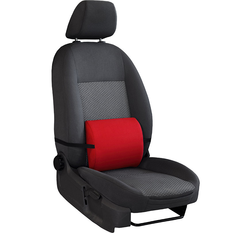 Poduszka lędźwiowa Pok-Ter Memory Czerwona