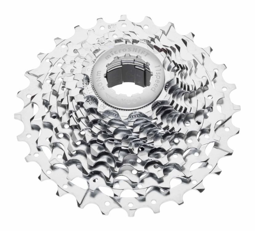 Kaseta rowerowa microSHIFT XLE G100-11-36 | SILVER