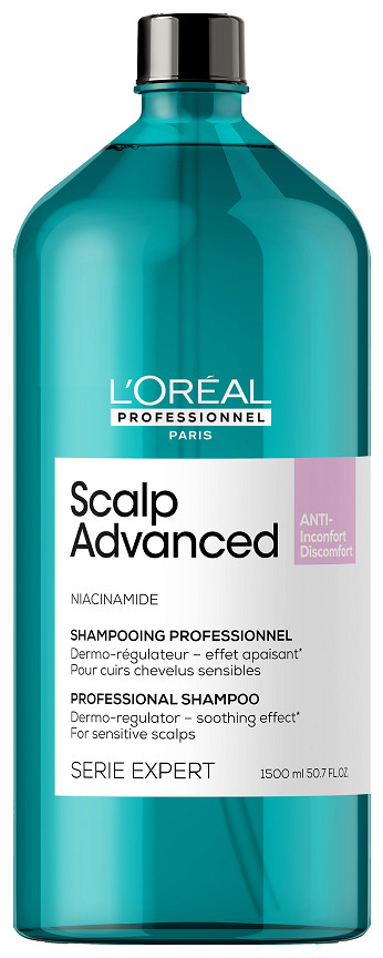 Loreal Scalp Advanced, szampon kojący, 1500ml