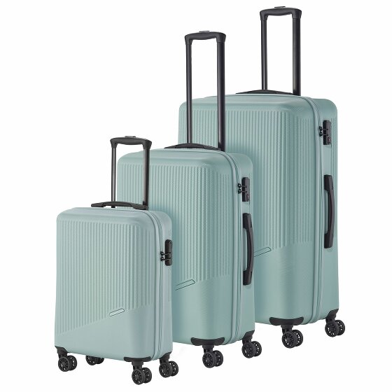 Travelite Bali 4 kółka Zestaw walizek 3-części mint