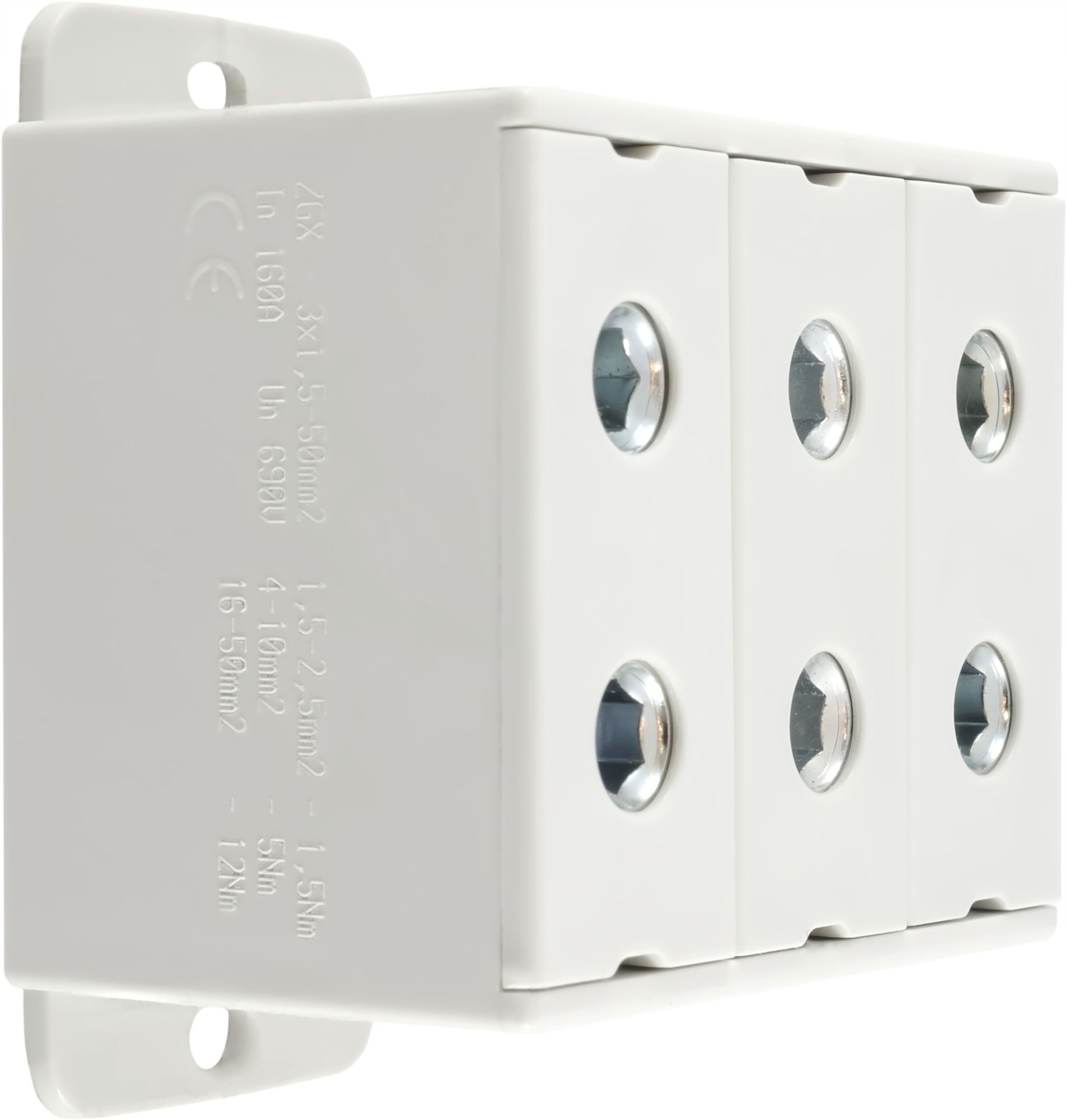 Geberit incobex-elplast szynowa 3-torowa 50mm2 szara ZGX 3x50 szara wer2 ENE-00206