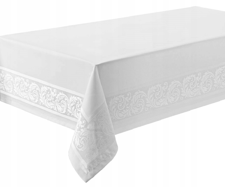 Mesa Witold Dynowiec Obrus teflonowy MESA Laura, biały, 140x180 cm
