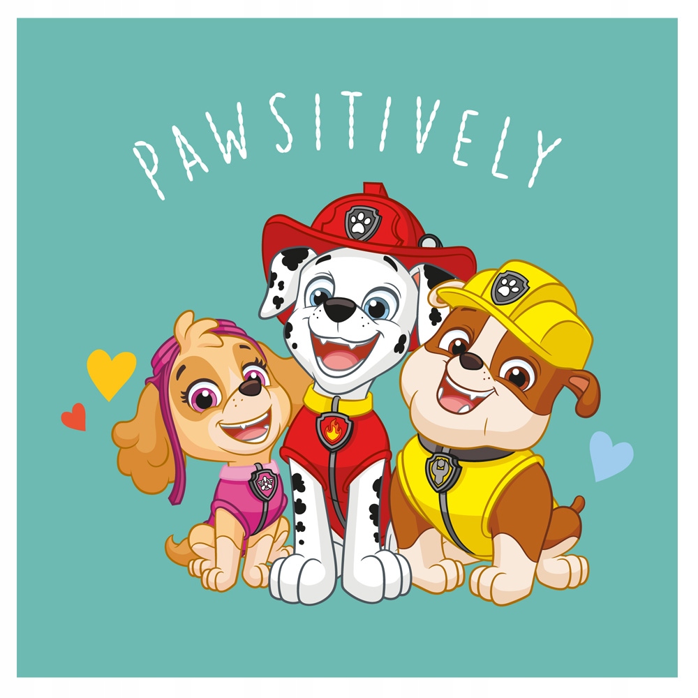 Paw Patrol Magiczny Mały Ręcznik Do Rąk 30 X 30