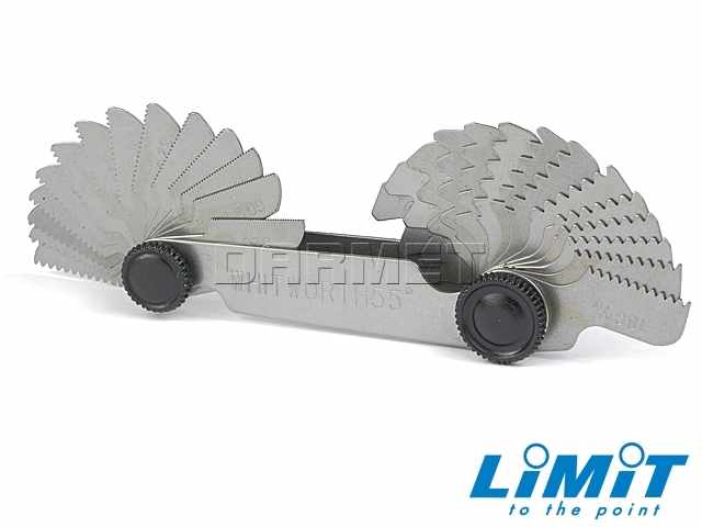 LIMIT Sprawdzian grzebieniowy do gwintów nr kat: 2580-1002