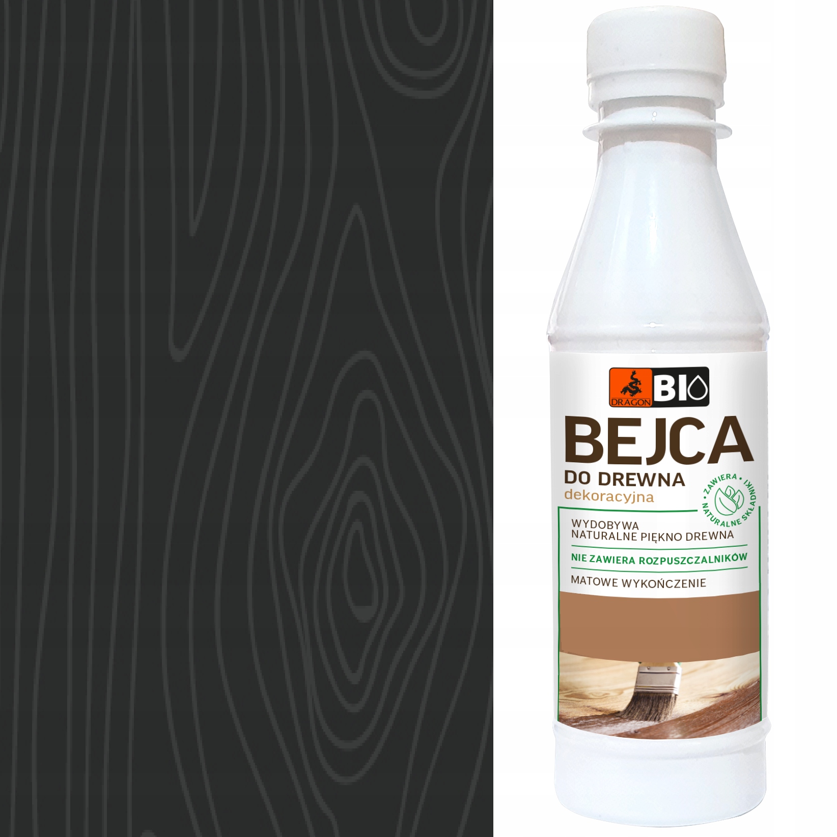 Bejca do drewna BIO heban 200 ml Dragon