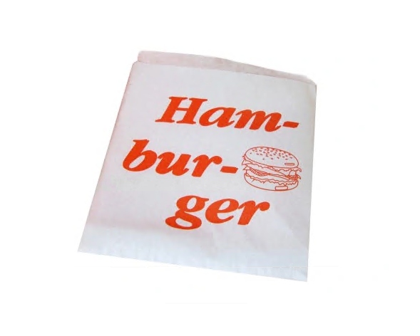 Koperta hamburger papierowy duży 250 sztuk