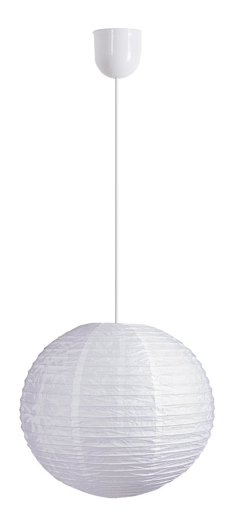 Rabalux 4894 - Abażur biały RICE E27 śr.30 cm