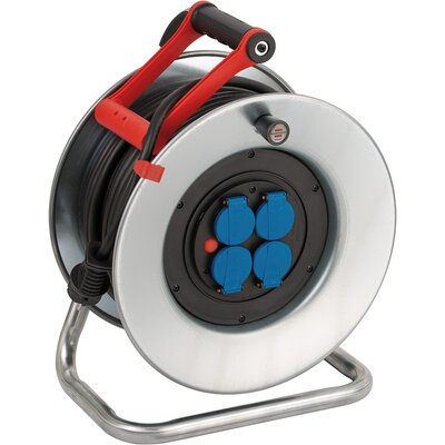 Brennenstuhl Przedłużacz bębnowy Garant Stal 240, H05RRF3G1.5, 4,25 m, (B1198524130)