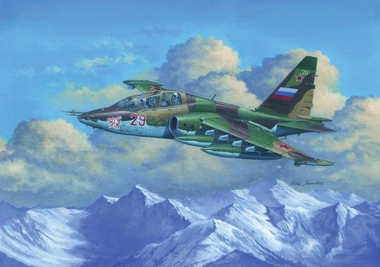 Model do sklejania Su25UB Frogfoot B