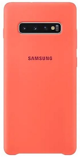 Samsung Etui Silicone Cover do Galaxy S10+ Różowy EF-PG975THEGWW
