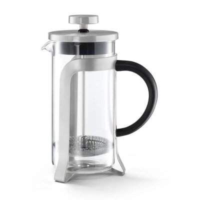 Cafeterie, glass, 0,35l, stainless steel