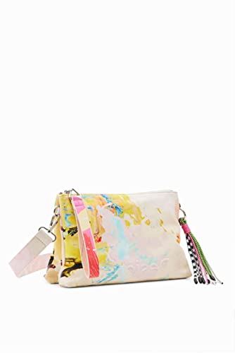 Desigual Women's Bag_MANCHAS_Dortmund 1001 RAW, biała, biały