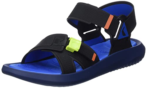 Rider Sandały męskie 11801, Blue Black - 45.5 EU Schmal