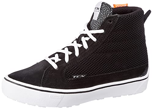 TCX Damskie buty motocyklowe Street 3 Lady Air, czarny biały, 38 EU