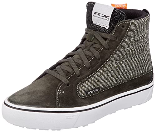 TCX Damskie buty motocyklowe Street 3 Lady Air, ZIELONY BIA?Y, 39 EU