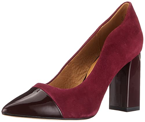 CAPRICE Damskie czółenka 9-9-22410-29, Bordeaux Comb, 40.5 EU
