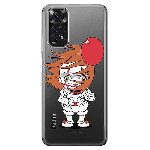 ERT GROUP etui na telefon Xiaomi REDMI 10, case oryginalny i oficjalnie licencjonowany przez Horror, wzór It 005, optymalnie dopasowane, plecki z TPU częściowo przeźroczyste