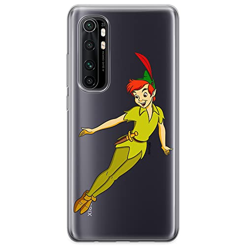 ERT GROUP etui na telefon Xiaomi MI NOTE 10 Lite, case oryginalny i oficjalnie licencjonowany przez Disney, wzór Peter Pan 001, optymalnie dopasowane, plecki z TPU częściowo przeźroczyste