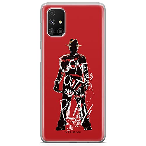 ERT GROUP etui na telefon Samsung M51, case oryginalny i oficjalnie licencjonowany przez Horror, wzór Nightmare of Elm Street 006, optymalnie dopasowane, plecki z TPU
