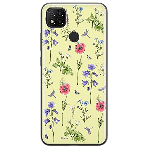ERT GROUP etui na telefon Xiaomi REDMI 9C, case oryginalny i oficjalnie licencjonowany przez Disney, wzór Tinker Bell 004, optymalnie dopasowane, plecki z TPU