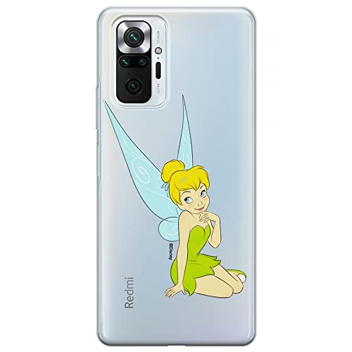 ERT GROUP etui na telefon Xiaomi REDMI NOTE 10 PRO, case oryginalny i oficjalnie licencjonowany przez Disney, wzór Tinker Bell 005, optymalnie dopasowane, plecki z TPU częściowo przeźroczyste
