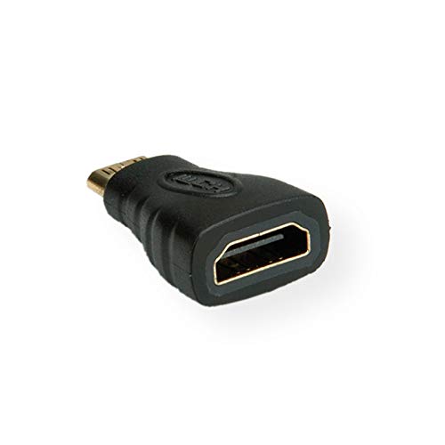 Adapter AV Value miniHDMI na HDMI Czarny 12.99.3152