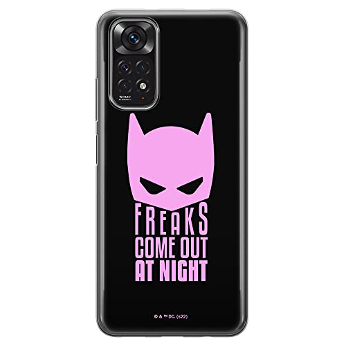 ERT GROUP etui na telefon Xiaomi REDMI 10, case oryginalny i oficjalnie licencjonowany przez DC, wzór Batman 052, optymalnie dopasowane, plecki z TPU