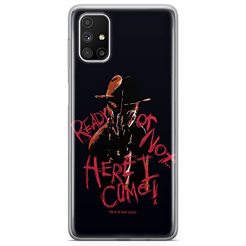 ERT GROUP etui na telefon Samsung M51, case oryginalny i oficjalnie licencjonowany przez Horror, wzór Nightmare of Elm Street 007, optymalnie dopasowane, plecki z TPU