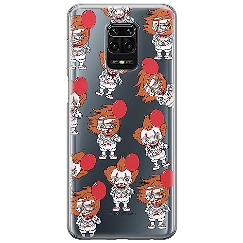 ERT GROUP etui na telefon Xiaomi REDMI NOTE 9 PRO/ 9S, case oryginalny i oficjalnie licencjonowany przez Horror, wzór It 007, optymalnie dopasowane, plecki z TPU częściowo przeźroczyste