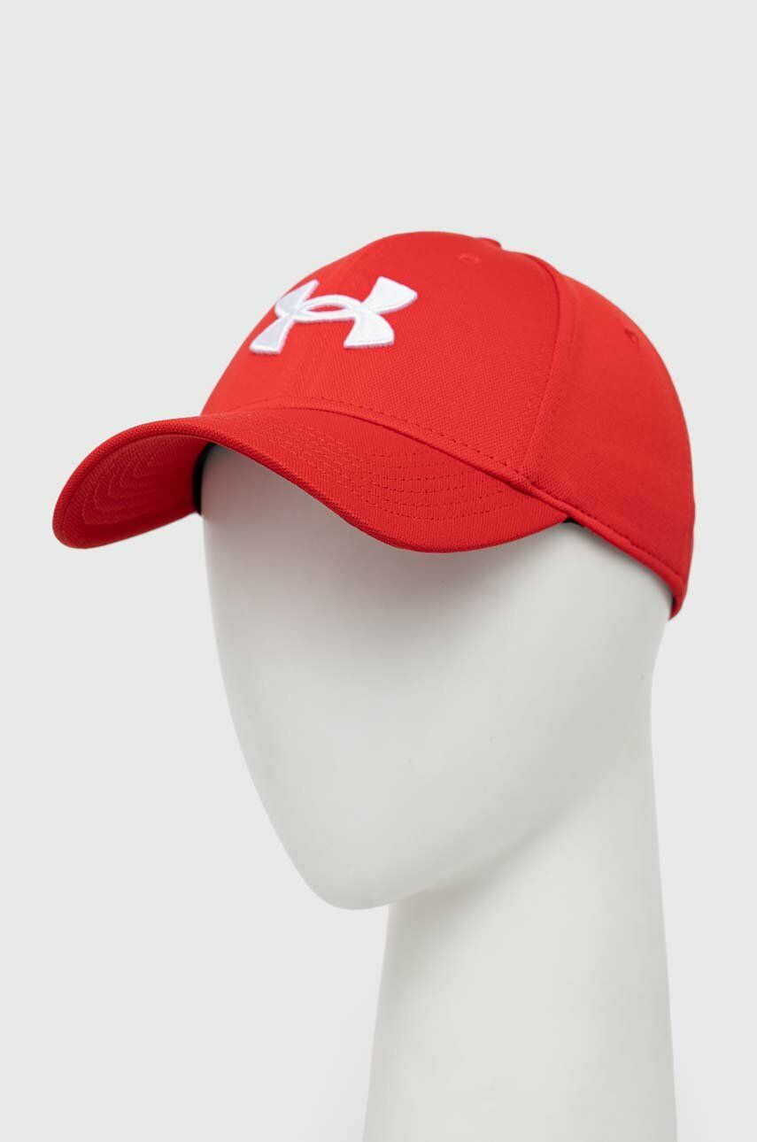 Under Armour czapka z daszkiem kolor bordowy z aplikacją