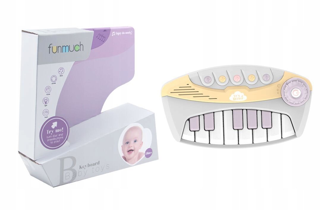 Pianinko Interaktywne Instrument Dla Dzieci 18M+