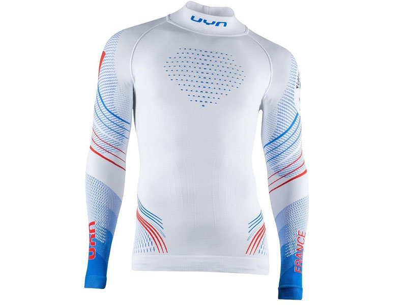 UYN UYN Natyon 2.0 UW LS Turtle Neck Shirt, biały S/M 2021 Koszulki bazowe termiczne i narciarskie U100210-T021-S/M