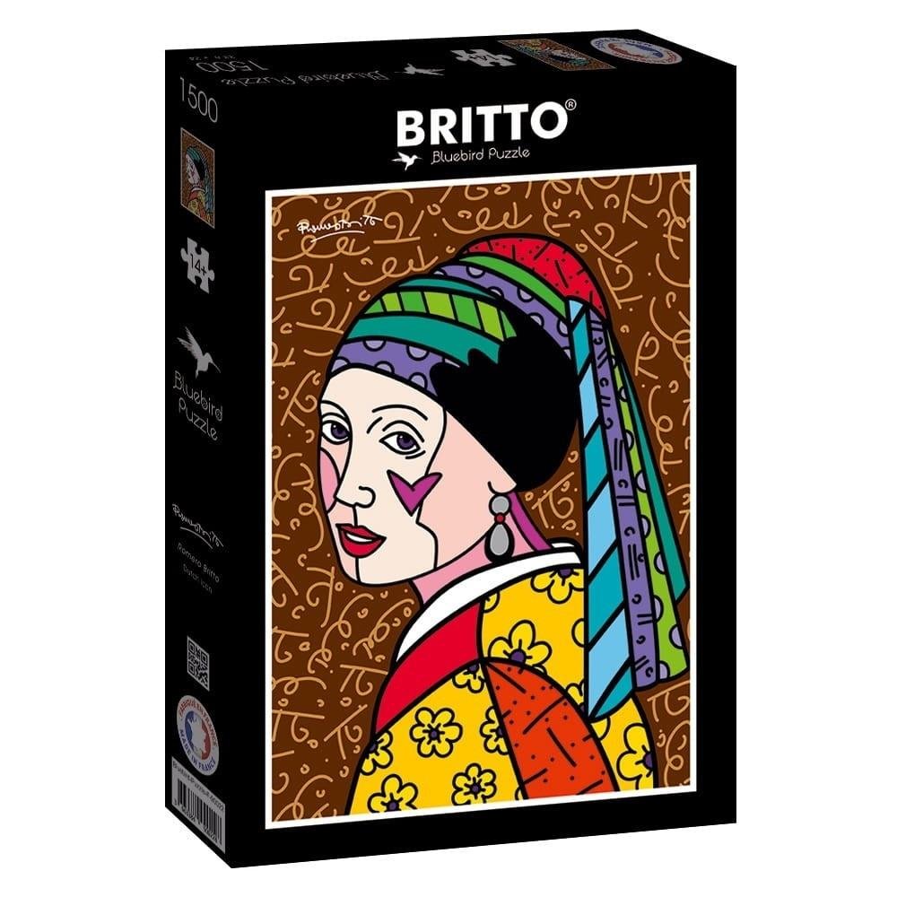 Bluebird Puzzle Puzzle 1500 Dziewczyna z perłą, Romero Britto - Bluebird Puzzle