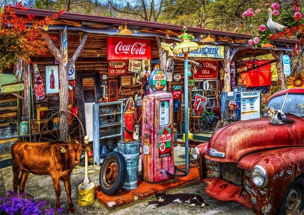 Bluebird Puzzle Puzzle 1500 Na bocznych drogach na wsi