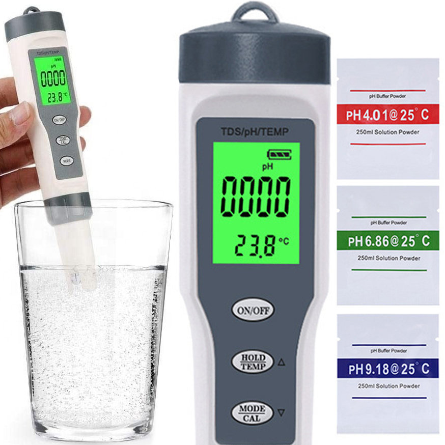 Miernik ph metr tester bufory wody atc kompensacja ez-9908