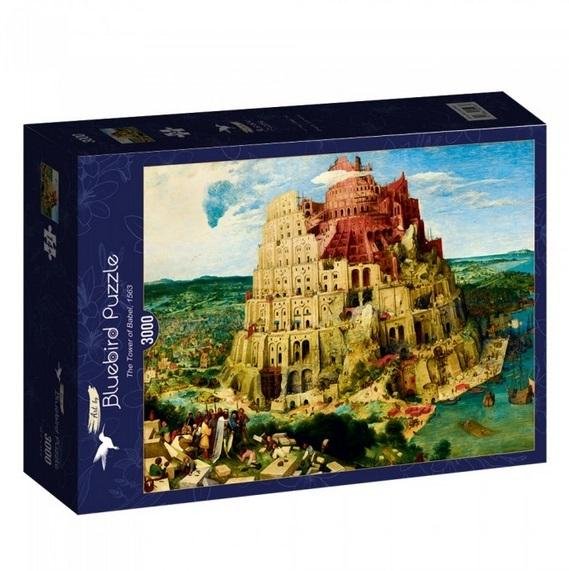 Bluebird Puzzle Puzzle 3000 Wieża Babel, 1563, Breughel - Bluebird Puzzle