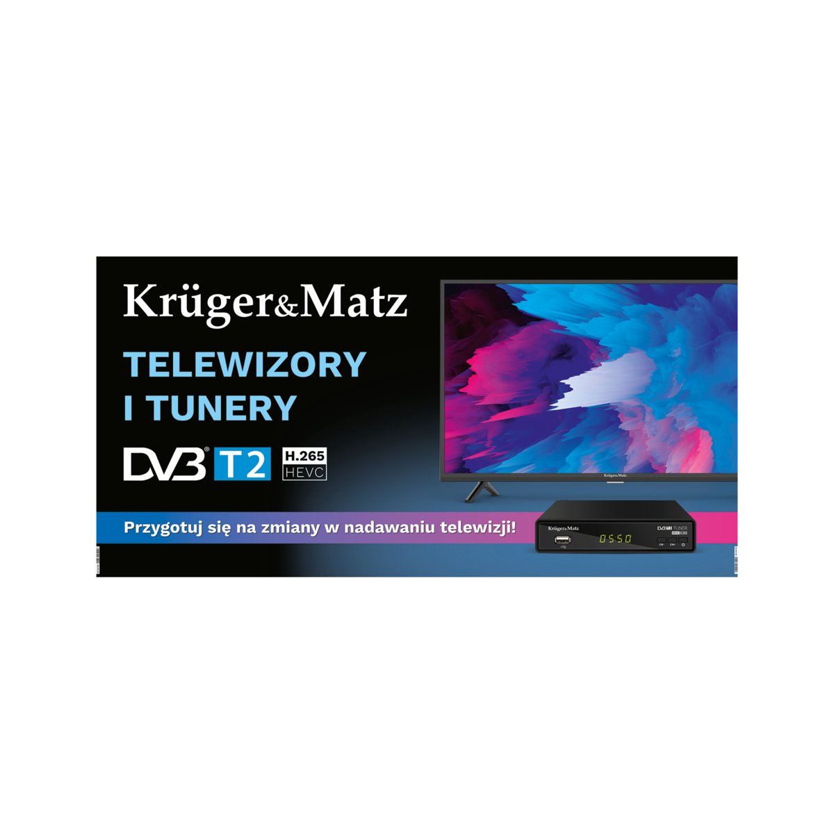 Baner Kruger&Matz - Telewizory
