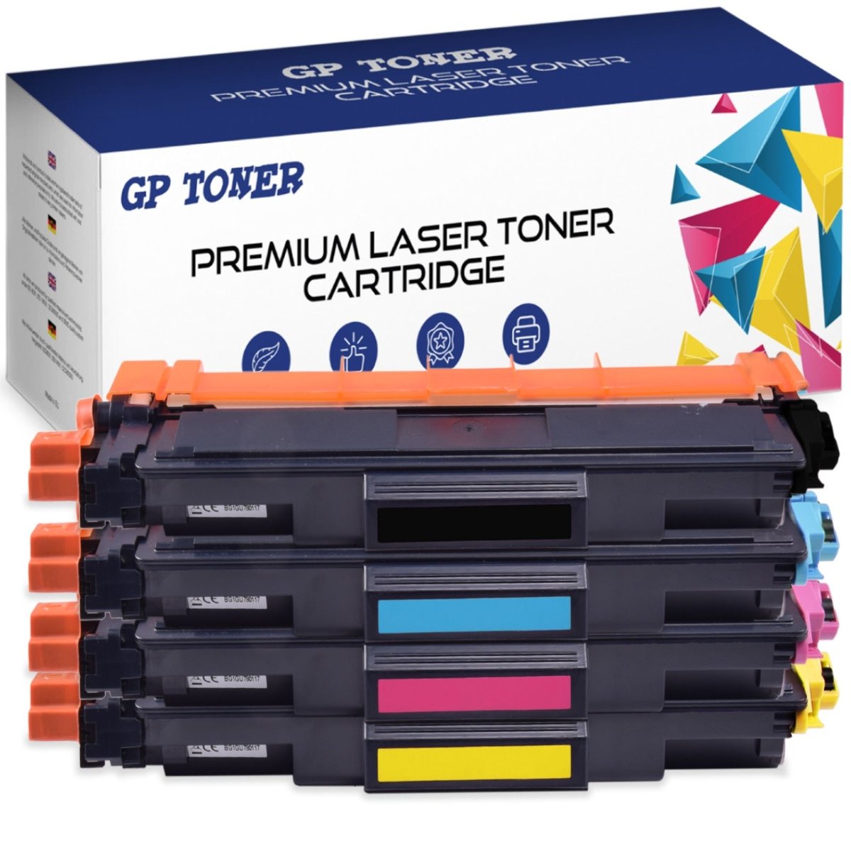 4xToner do Brother DCP-L3510cdw DCP-L3550cdw TN247