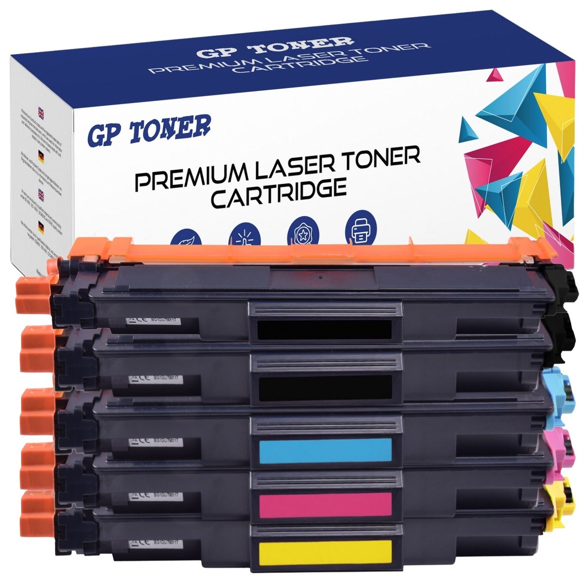 4xToner do Brother MFC-L3730cdn MFC-L3770 HL-L3210