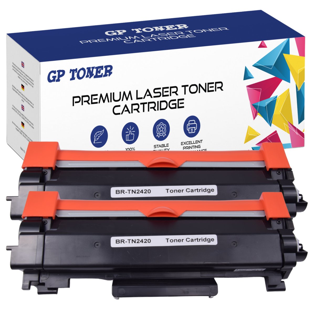 2x TONER DO BROTHER DCP-L2530DW DCP-L2550DN L2710DW HL-L2350DW TN2420