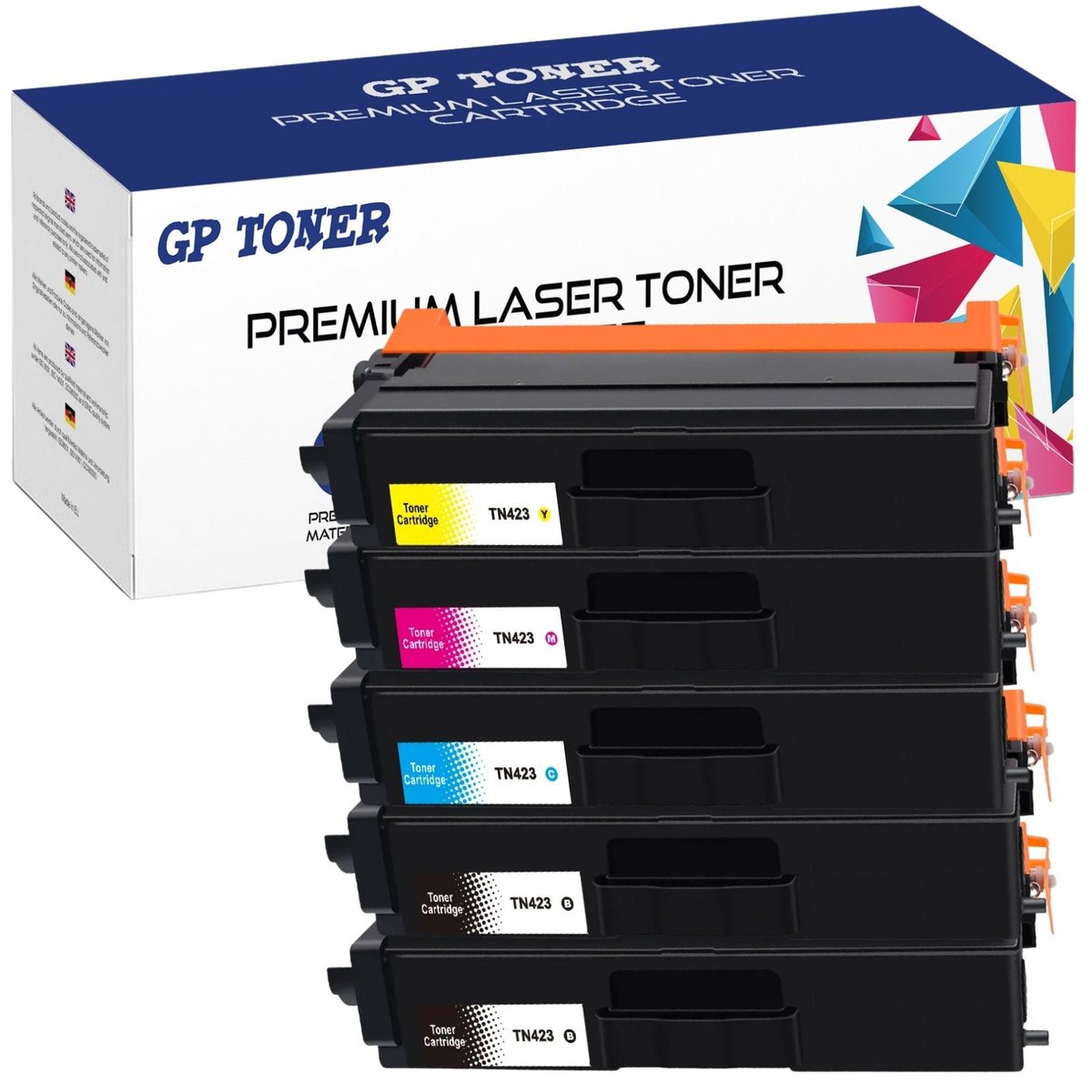 Gp toner 5 Toner do Brother tn-423 HL-L8260 HL-L8360 DCP-L8410 MFC-L8690 MFC-L8900 cdw - GP-B423CMYKK GP-B423CMYKK