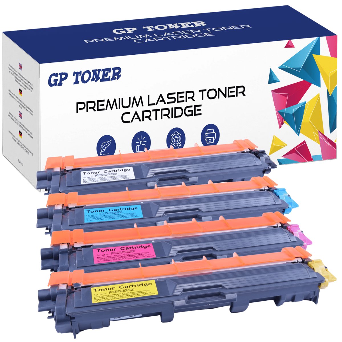 4xTonery do Brother MFC-9340CDW HL3140CW HL3150CDW