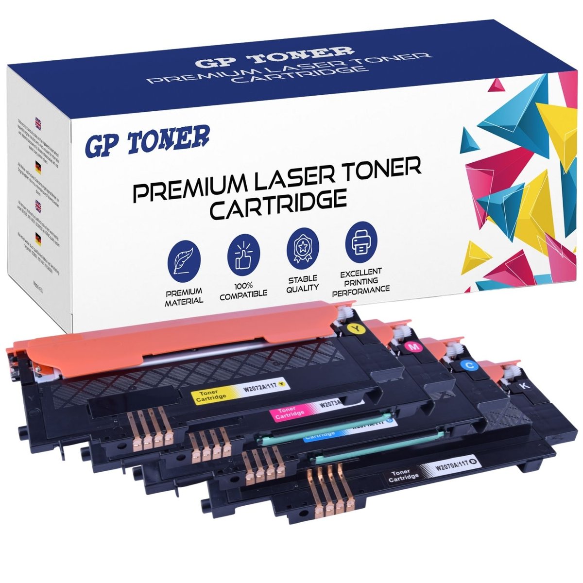 4x Toner Do Hp 117A 150A 150NW MFP178NW MFP179FNW